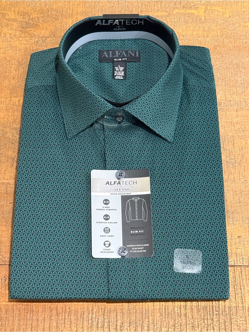 Alfani Slim Fit Dress Shirt